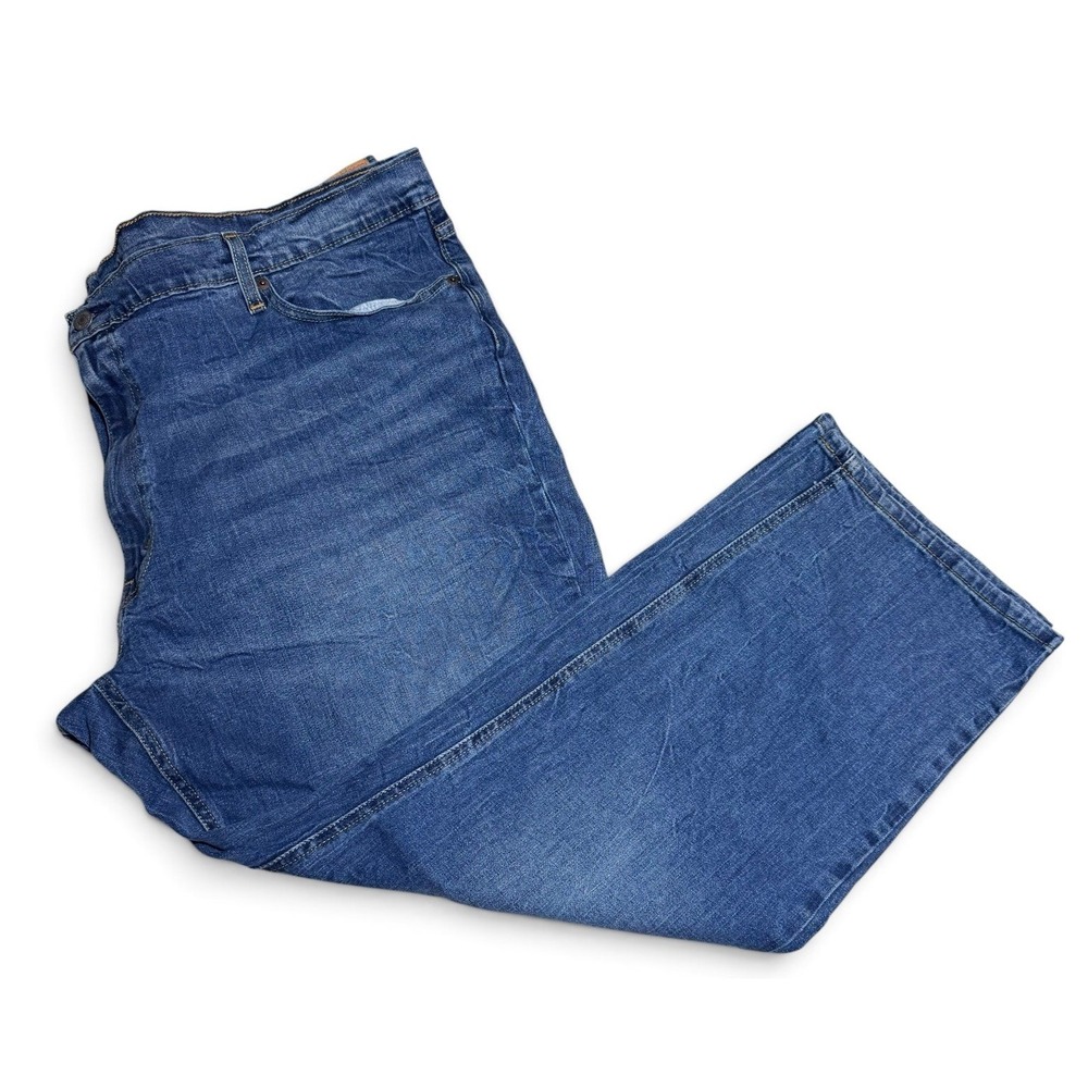 Levi's 541 Men's Jeans W50 L30 Athletic Taper Blue Denim